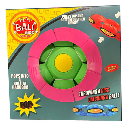 Flat Ball Disc Magic Frisbeel!